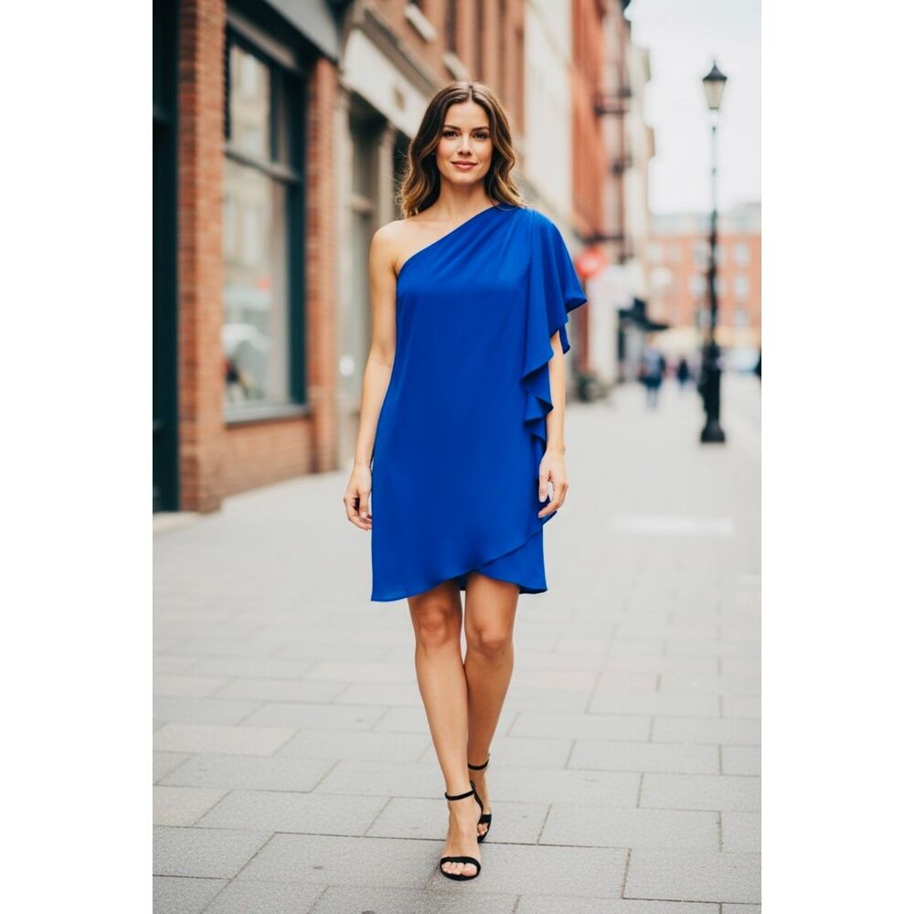 Alex Marie Blue Dress Size 6 Brand New With Tags